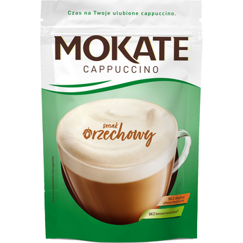 1x 110g MOKATE Cappuccino s orieškovou príchuťou