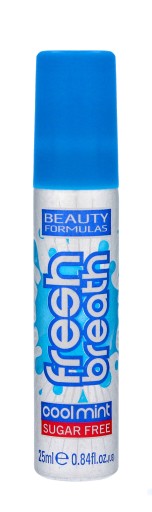 Beauty Formulas Active Oral Care Osviežovač úst Fresh Mint 25 ml