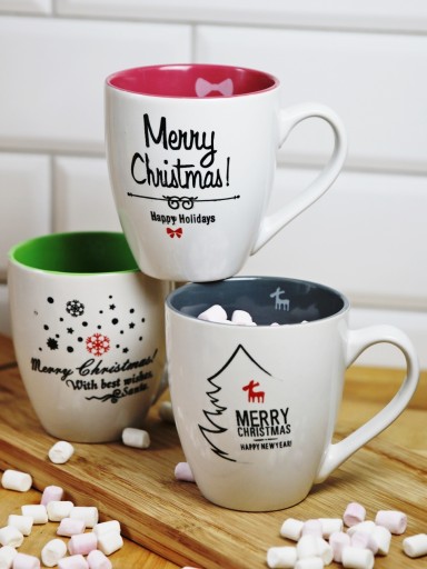 VEĽKÝ porcelánový hrnček na kávu a čaj, 500 ml