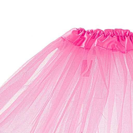 Kostým z tylovej tutu sukne v ružovej farbe