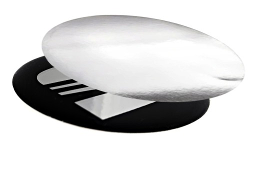 Náhradné emblémy, nálepky na puklice, krytky SEAT, 55mm