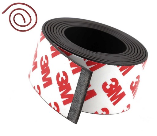 3M MAGNETICKÁ PÁSKA SAMOLEPIACA 10mm/1,5mm/1m