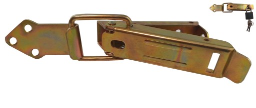 WRZECIĄDZ BOČNÝ ZÁMEK S KĽÚČKOU 30x190ZŁOTY