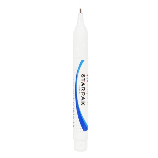Korektorové pero 8 ml, kovový hrot, Starpak