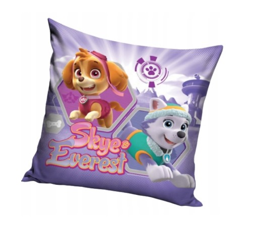 Licencovaná obliečka na vankúš 40x40cm PAW PATROL SKYE&EVEREST
