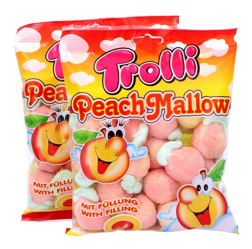 Trolli marshmallow s broskyňovou príchuťou 150 g