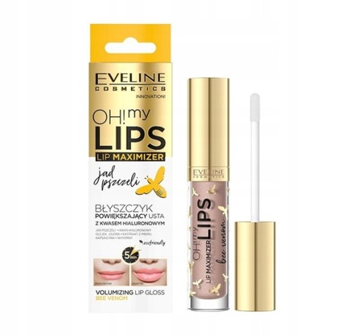 Kozmetika Eveline Oh! Lesk na pery My Lips č.01 - Bee Venom