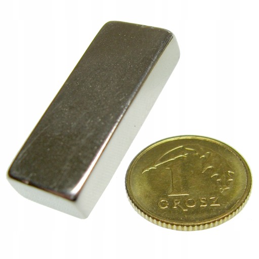 Neodymový magnet 25x10x5 mm N42 Magnety SILNÉ