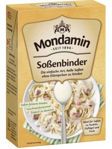 Mondamin zahusťovadlo na ľahké omáčky 250g Z Nemecka