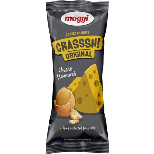 Mogyi CRASSSH Oriešky v škrupine príchuť SYR 60g