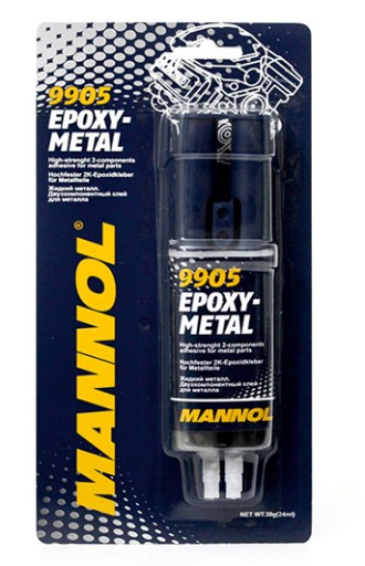 MANNOL 9918 2K-PUR LEPIDLO NA PLASTY, DVOJZLOŽKOVÉ, 30G