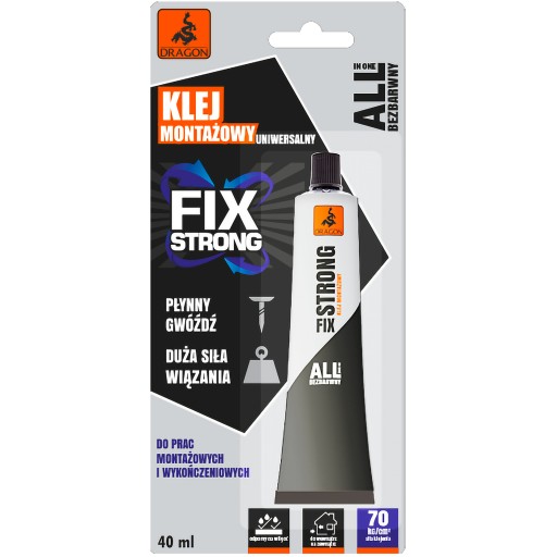 FIX STRONG montážne lepidlo 40ml DRAGON