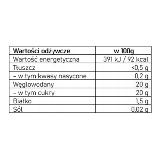 Ryža a ovocná pena Dezert A'la Cheesecake s broskyňami 100g Łowicz