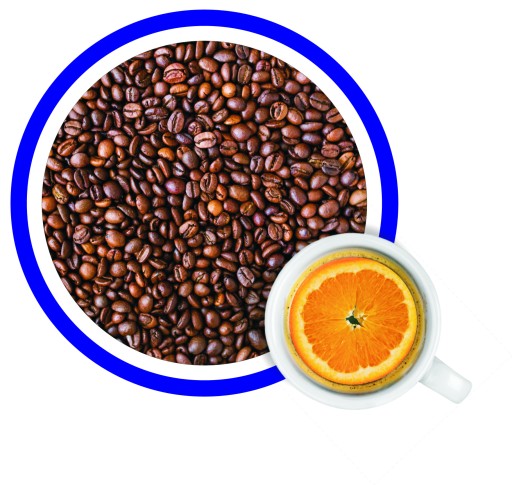 Zrnková káva Arabica ORANGE 100g Čas na čaj