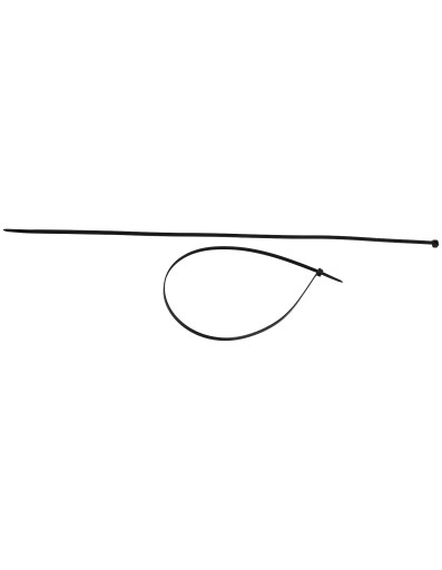 Sťahovacie pásky 4,6x500mm Čierna 100 ks