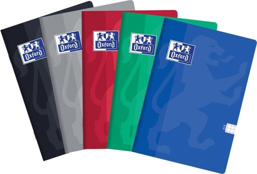 A4 OXFORD ESSE NOTEBOOK, 60 STR., mriežka, mriežka