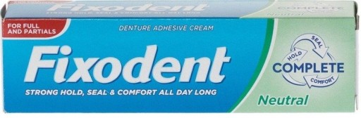 Fixodent NEUTRAL krémové lepidlo na zubné protézy 47g 8672