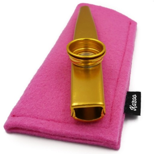 CASE na KAZOO ružový obal - ideálne pre hudobníkov