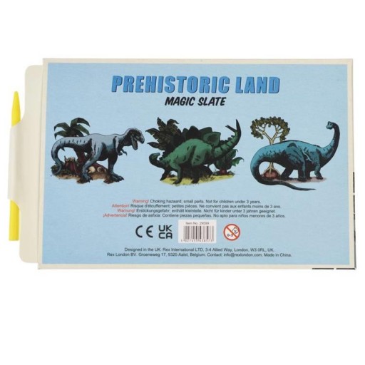 Čarovná doska na kreslenie s popisom, Dinosaury,