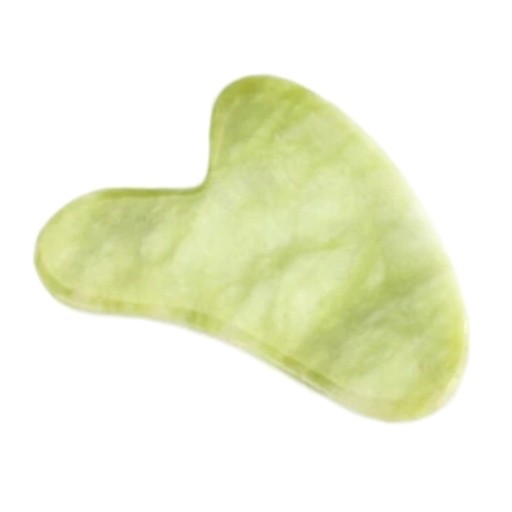 Nefritový kameň pre masáž tváre Gua Sha