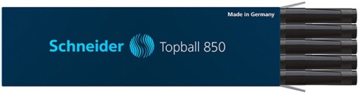 NÁPLŇ DO SCHNEIDER TOPBALL 850 RALLY PERO, 0,5 MM, ČIERNA