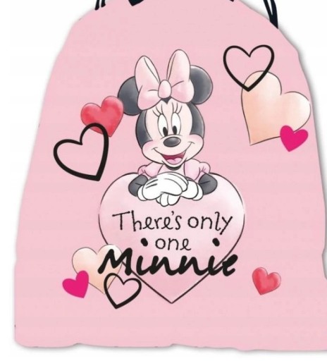 Minnie Mouse Taška na topánky Obuv Papuče Disney pre dievčatá