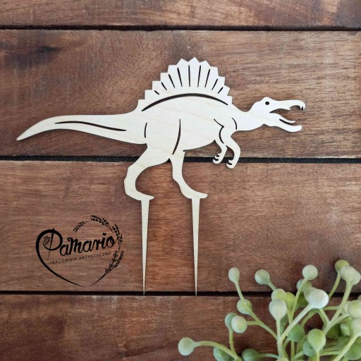 Dinosaurus Spinosaurus ozdoba na tortu 15cm