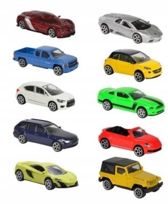 KOVOVÉ AUTO 1:64 MALÉ AUTÁ MAŽORETKA