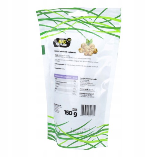 BIG NATURE lúpaný orech 150 g
