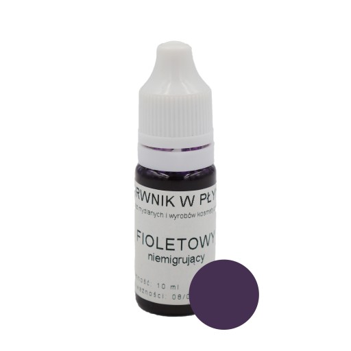 Nemigrujúce fialové mydlové farbivo 10 ml