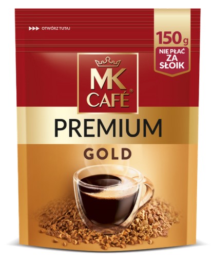 MK Cafe GOLD GOLD DELIKATNA instantná káva 150g