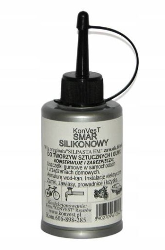 Silikónový tuk 70 ml s aplikátorom KonVest