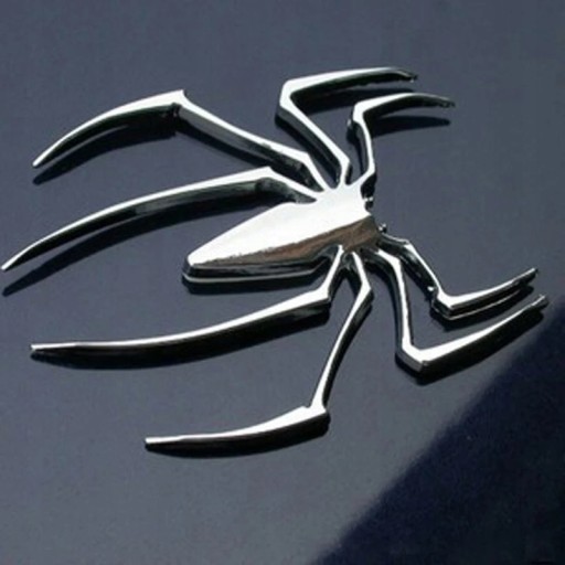 3D Spider Man Emblem Spider Tuning Chrome Tuning