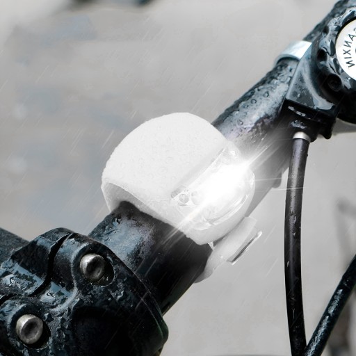 VÝKONNÉ LED SVETLO NA BICYKEL SET SILIKÓNOVÉ SVETLÁ NA BICYKEL