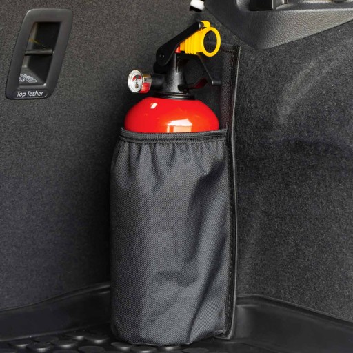 DRŽIAK HASIACEHO PRÍSTROJA NA AUTOMOBIL Upevnený na suchý zips