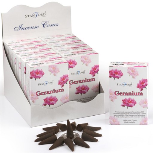 Vonné tyčinky Geranium Cone