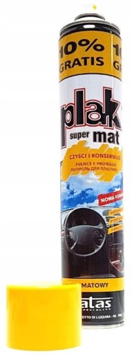Plak Atas SUPER MAT 750 +10 % čistí PAPAYA KOKPIT
