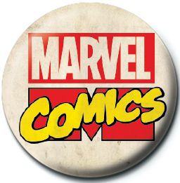 Odznak odznaku pre chlapca s logom Marvel Comics