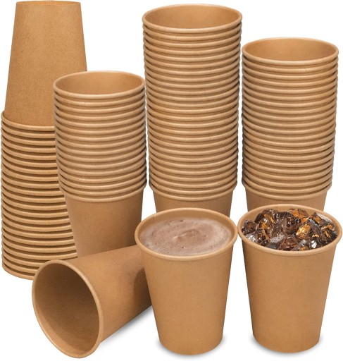 ECO KRAFT KÁVOVÉ PAPIERY 250 ML 100 KS (na ďalší predaj)