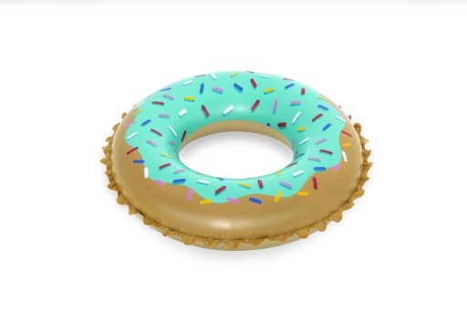36300 Donut Swimming Ring Mint 91 cm DETSKÝ Prsteň Bestway