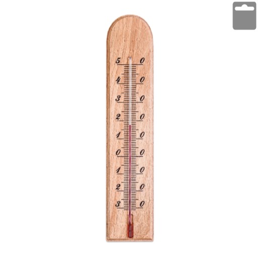 Veľký izbový teplomer 50 x 230 mm MAAN