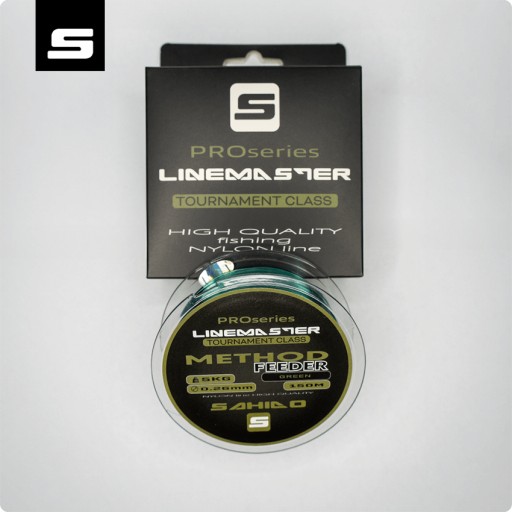 SAHIDO LINEMASTER METHOD FEEDER RYBÁRSKY VLAS 0,26MM 150M GREEN STRONG