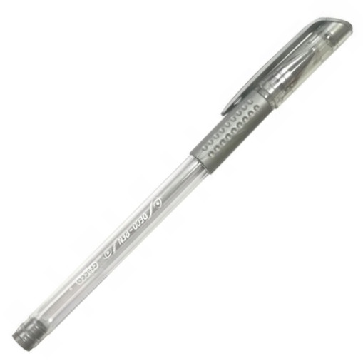 Cricco Deco Pen Strieborné gélové pero 0,7 mm