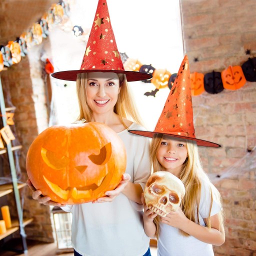 ČARODOČINNÝ KLOBÚK MAGICKÝ HALLOWEENSKÝ PLES