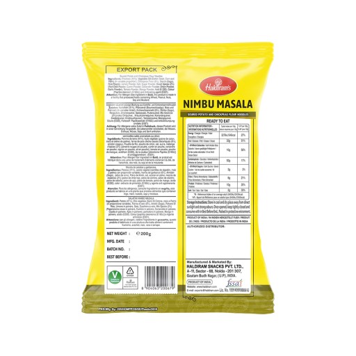 Indický snack Nimbu Masala Haldirams 200g