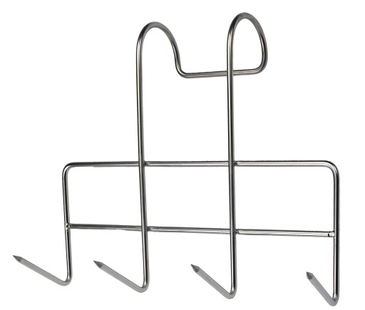 B-304 Veľký udiarenský hák na údenie slaniny, slaninového tuku, filé, silný INOX