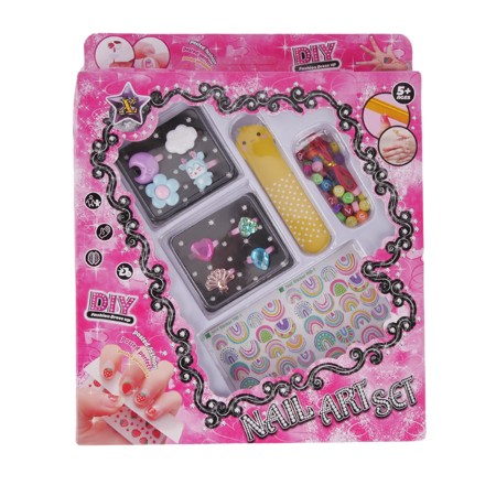 CREATIVE NAIL BEAUTY SET + NÁLEPKY
