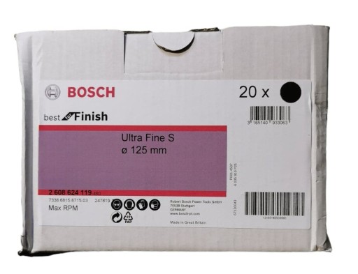 Bosch Kotúč netkaný 125mm Ultra Fine S 1 ks.