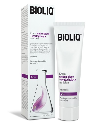 BIOLIQ 45+ Spevňujúci a vyhladzujúci denný krém