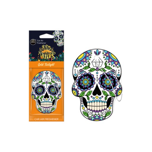 VÔŇA DO AUTA AROMA AUTO MUERTOS GOLD TATOO